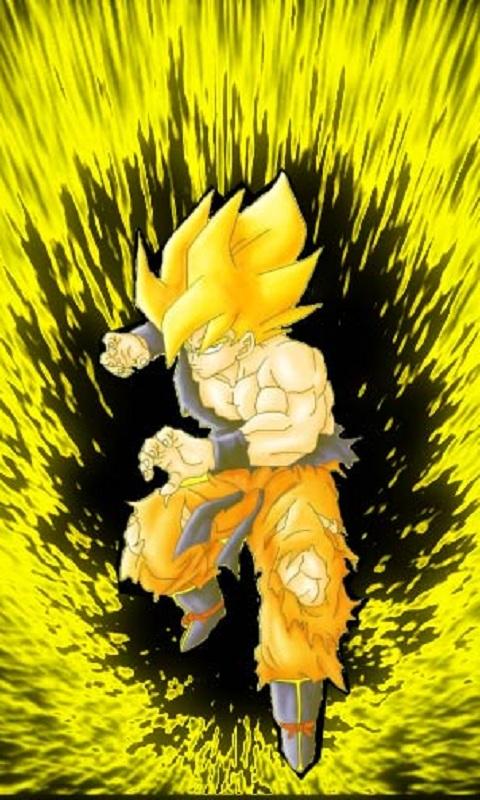 Back Gallery For Super Saiyan Goku iPhone Wallpaper