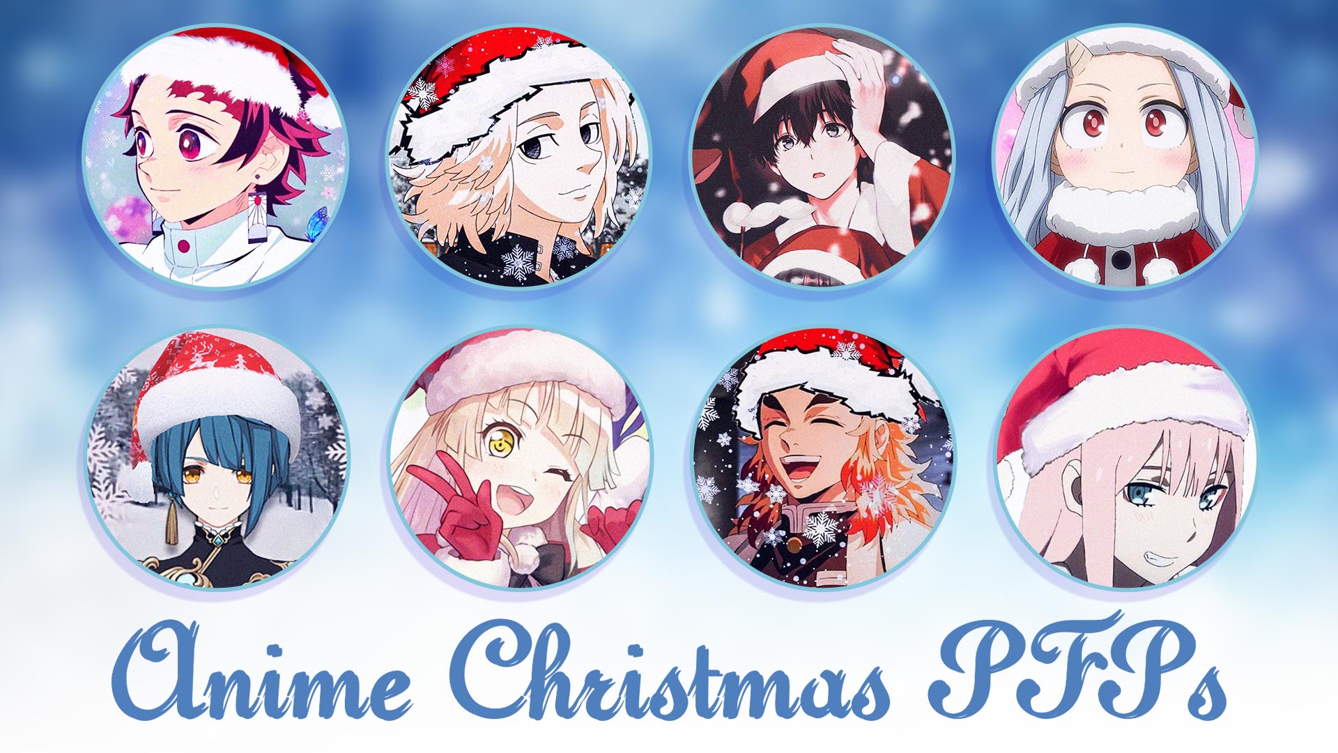 Anime Christmas Pfp Wallpaper
