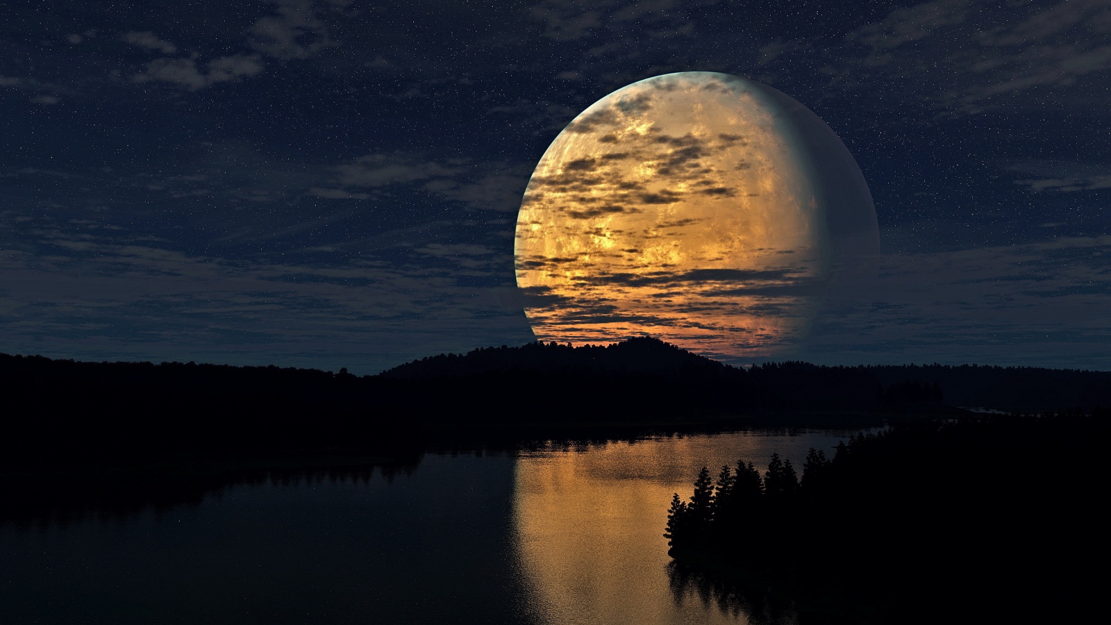 Beautiful Wallpaper Moon HD