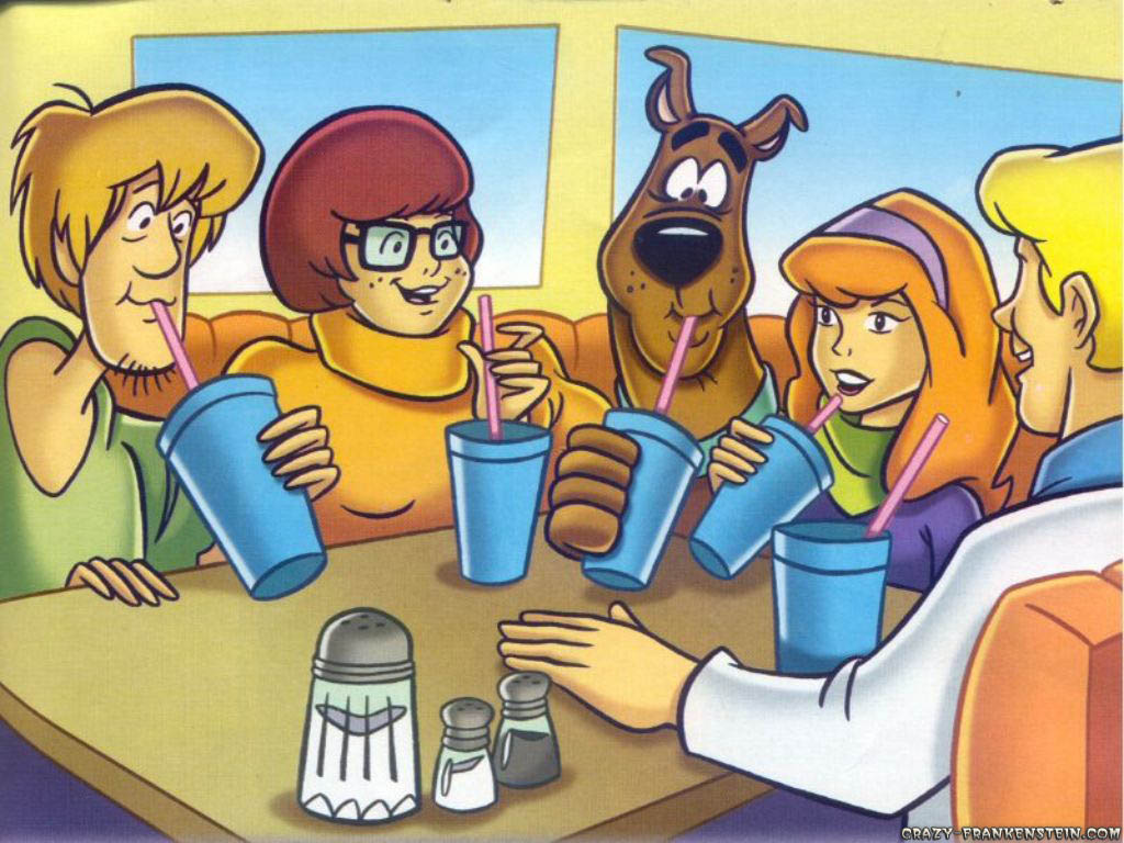 Cartoon Wallpaper Present Scooby Doo It S Enjoy