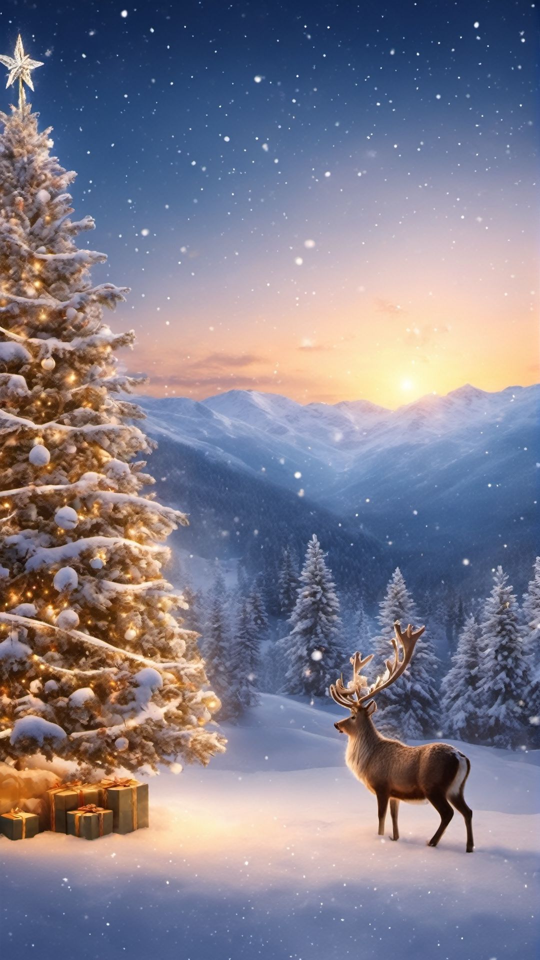 8k Christmas Wallpaper
