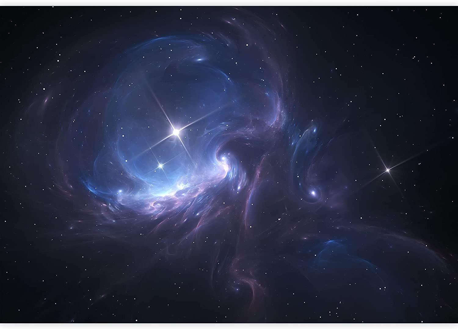 Amazoncom wall26   Space Nebula Cloud of Gas and Dust Blocks