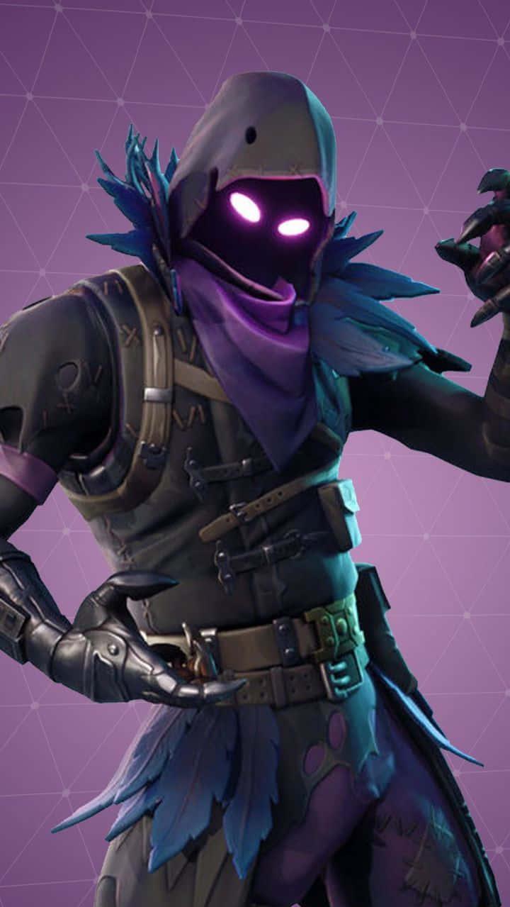 A Menacing Raven Skin Looking Ready To Take On The Battle