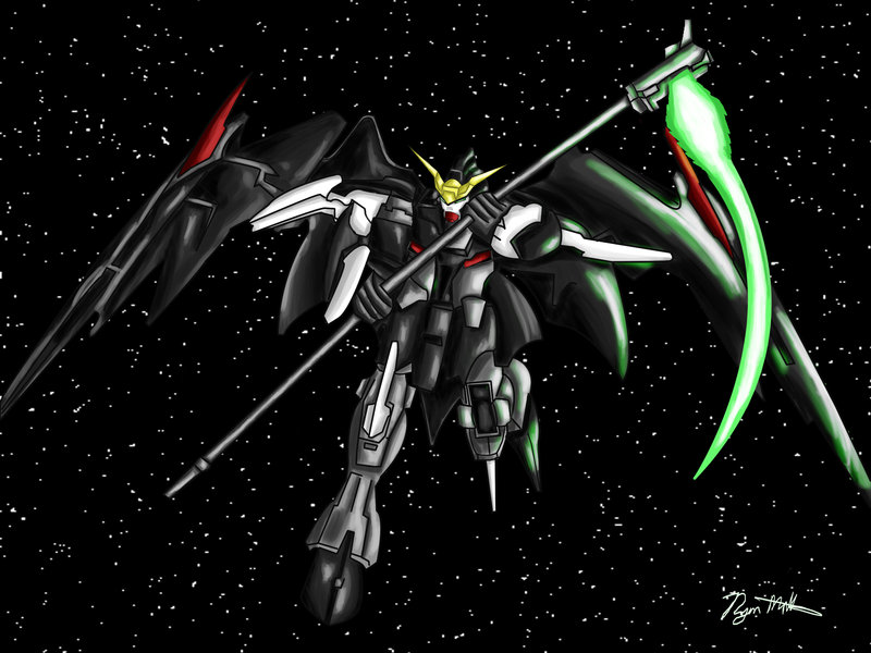 gundam wing endless waltz deathscythe hell wallpaper