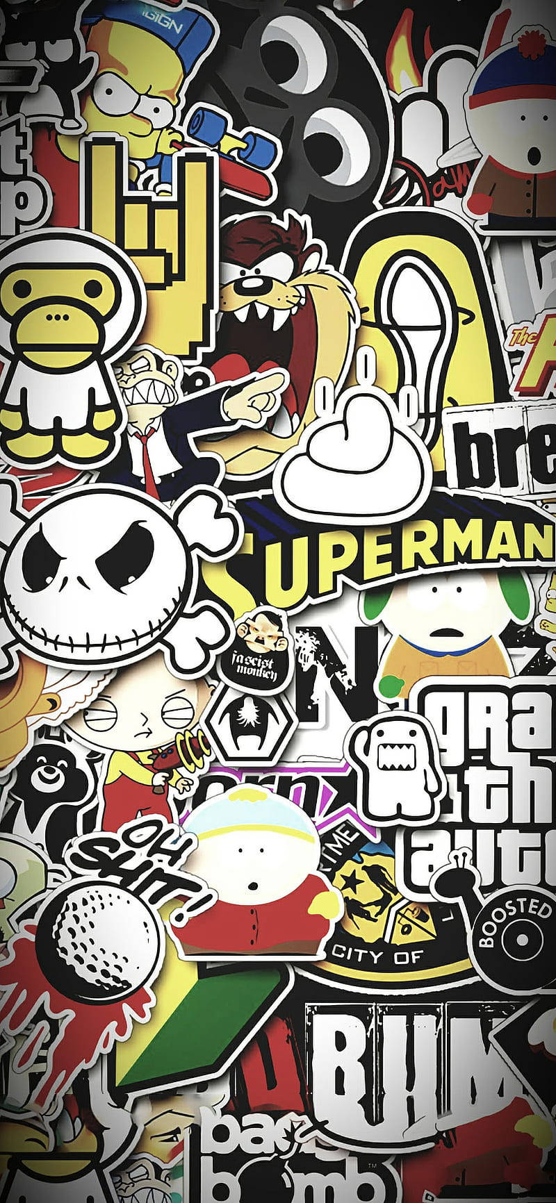 Bape Cartoon Wallpaper