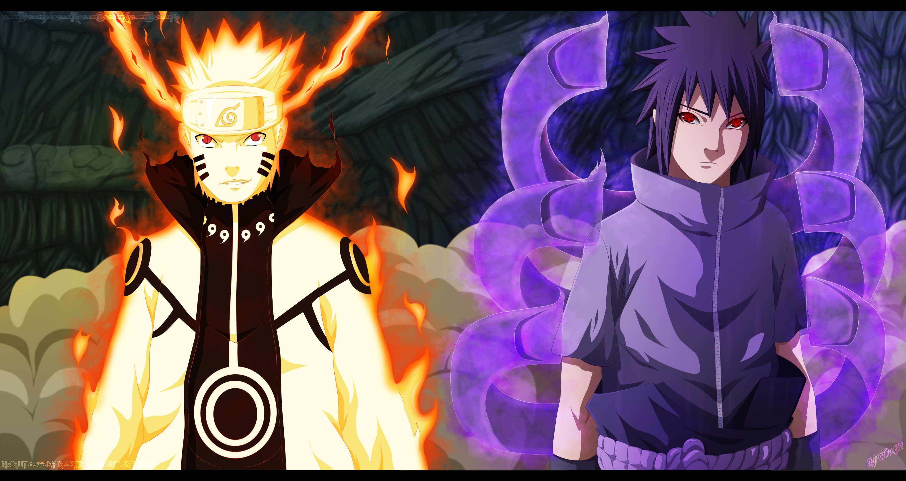 Naruto And Sasuke Wallpaper On