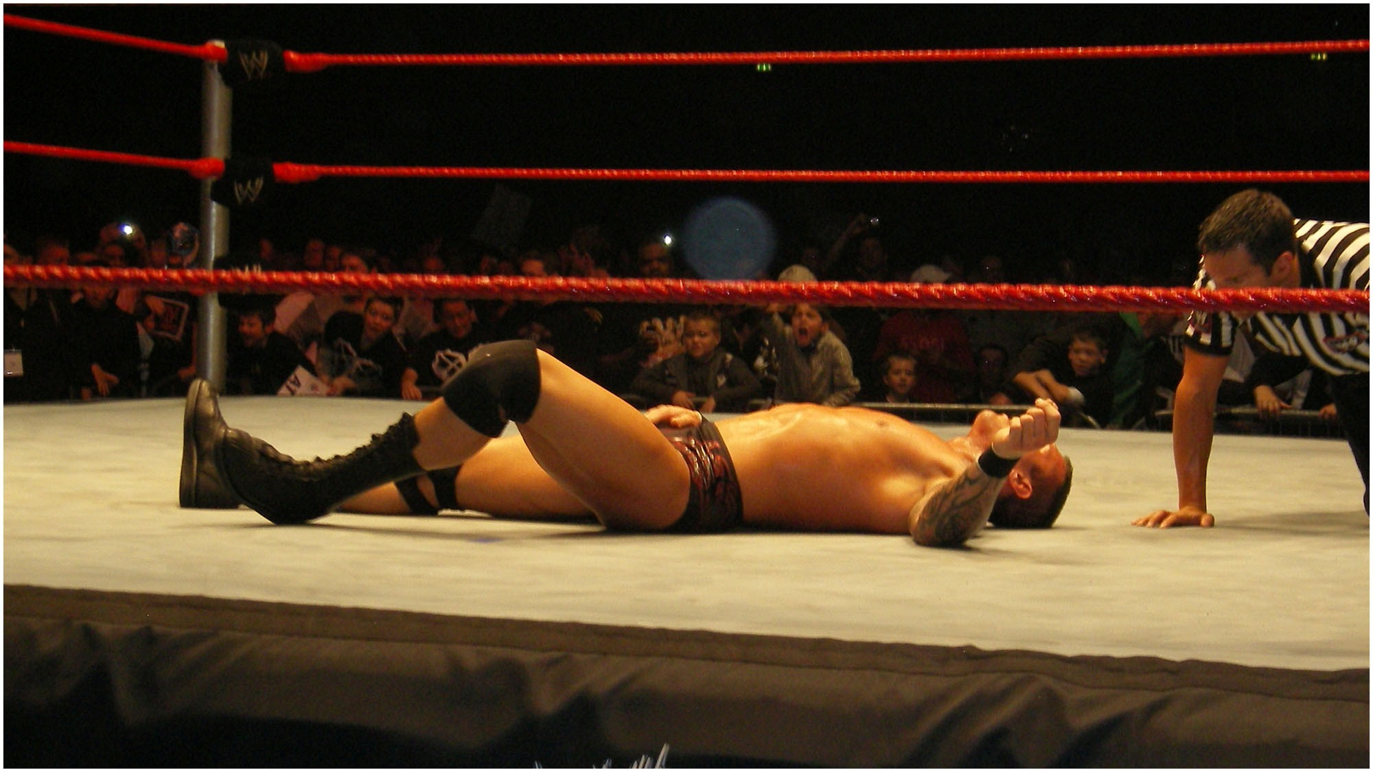 Randy Orton In Wwe Fight Ring HD Wallpaper