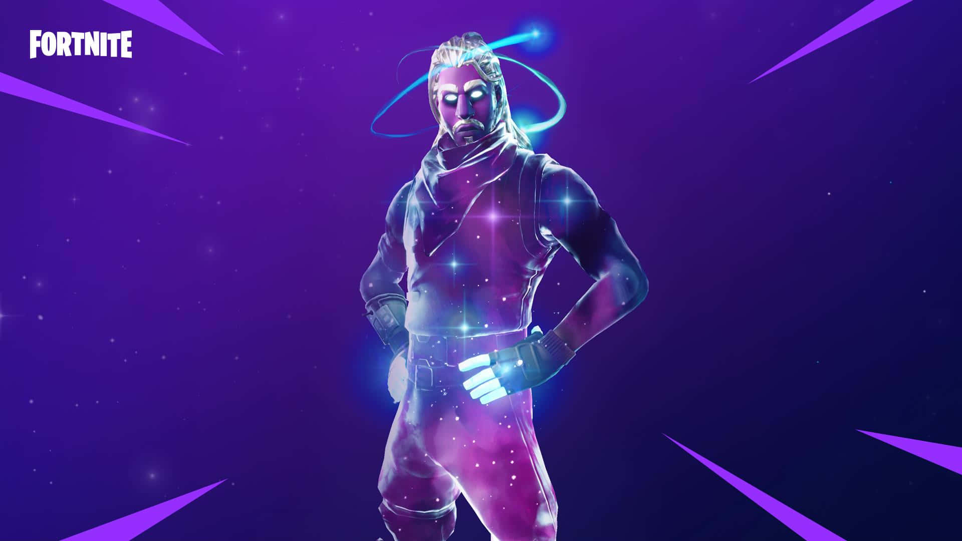 Purple Skull Trooper Wallpaper