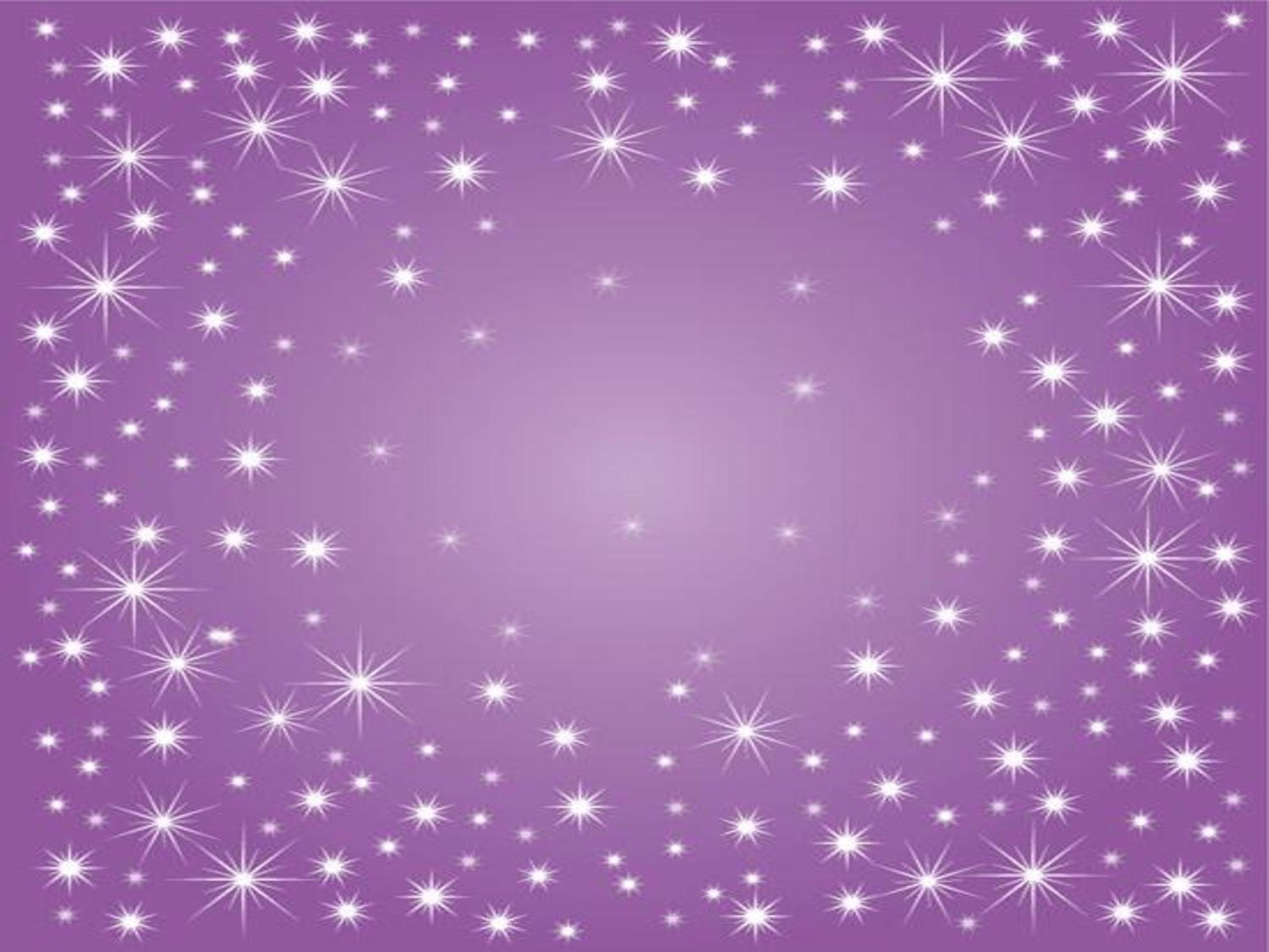Powerpoint Template Pastel Purple Sparkle Background By