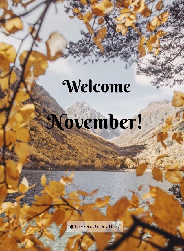 Hello November Image Pictures Quotes And Pics