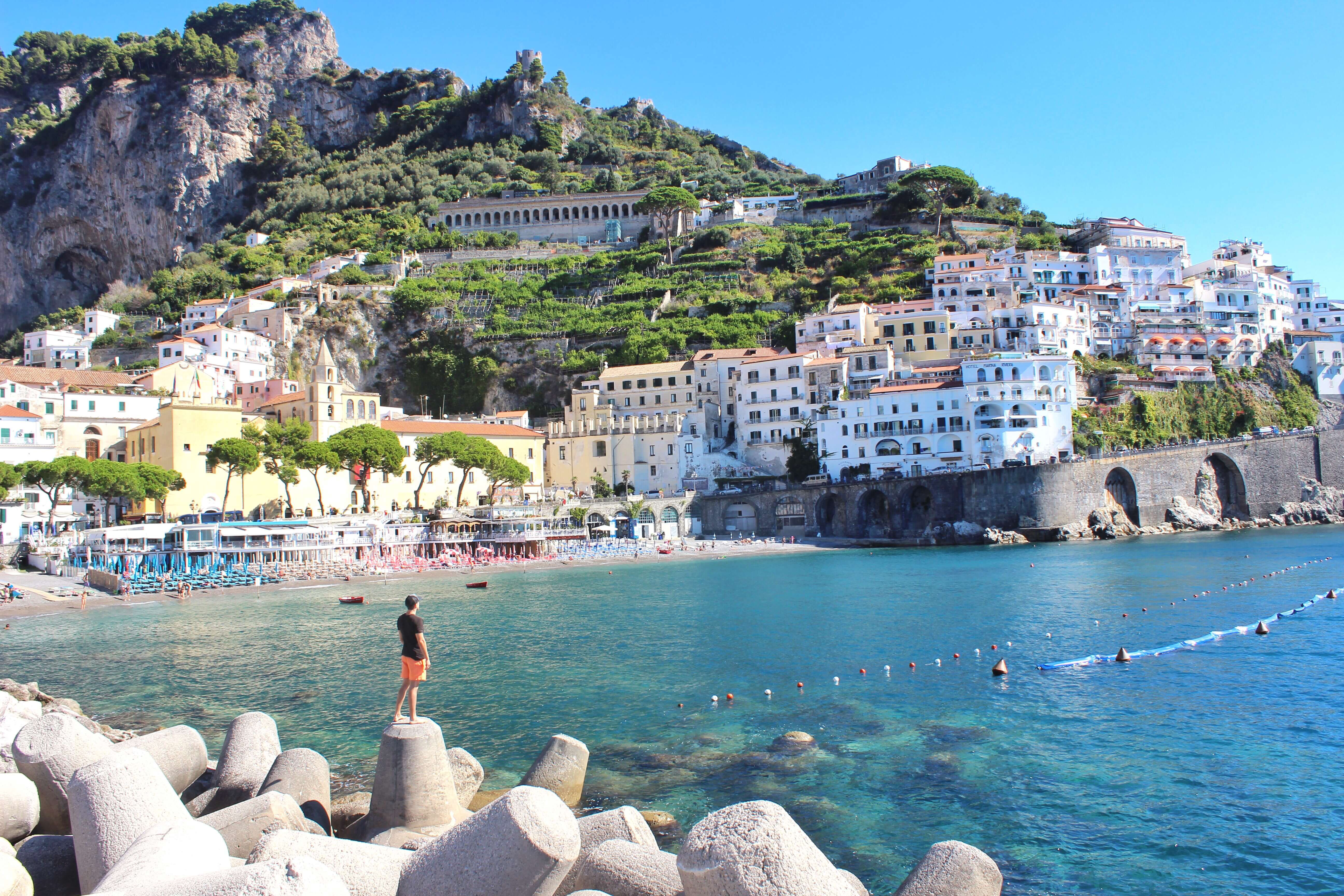 Beautiful Amalfi Coast Tourist Attraction In Italy Country 5k