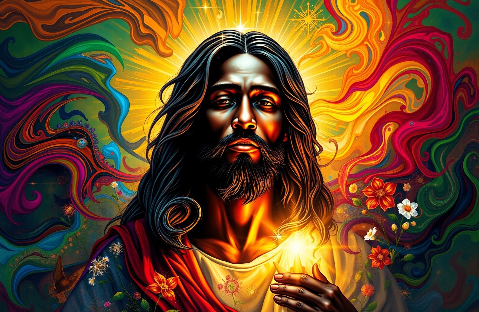 Black Jesus Wallpaper