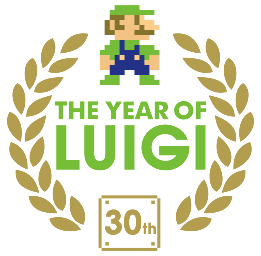 Year Of Luigi Logo Vector By Shadicstudios