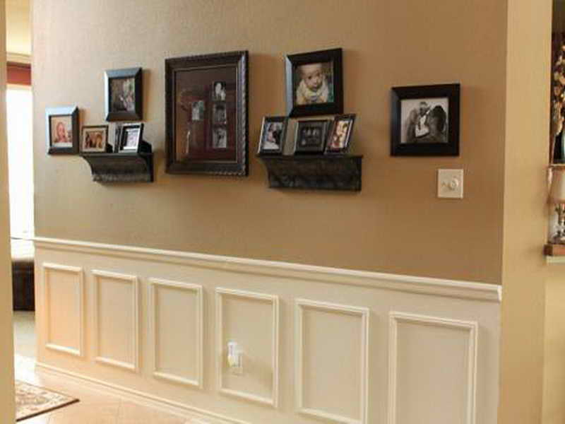 Simple Ways To Install Faux Wainscoting Wallpaper Brick Wall