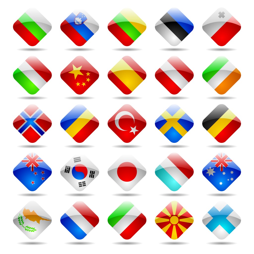 World Flags Labeled HD Wallpaper In Travel N Imageci