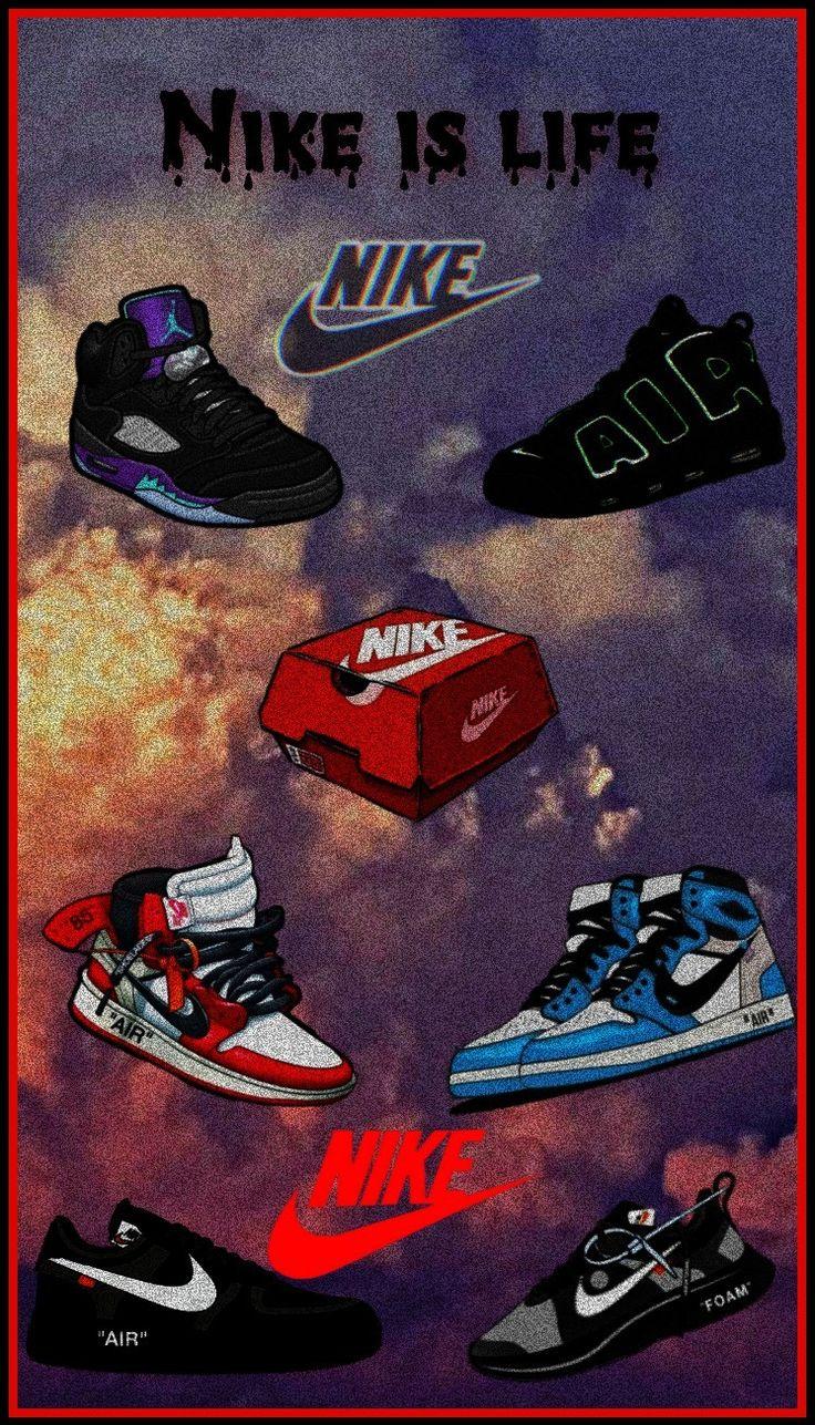 Nike Is Life Cool Wallpaper Michael Jordan Art