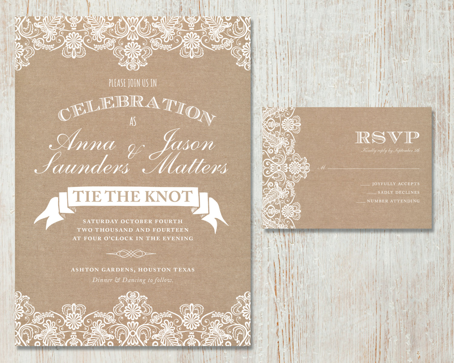 Burlap And Lace Background Rustic By