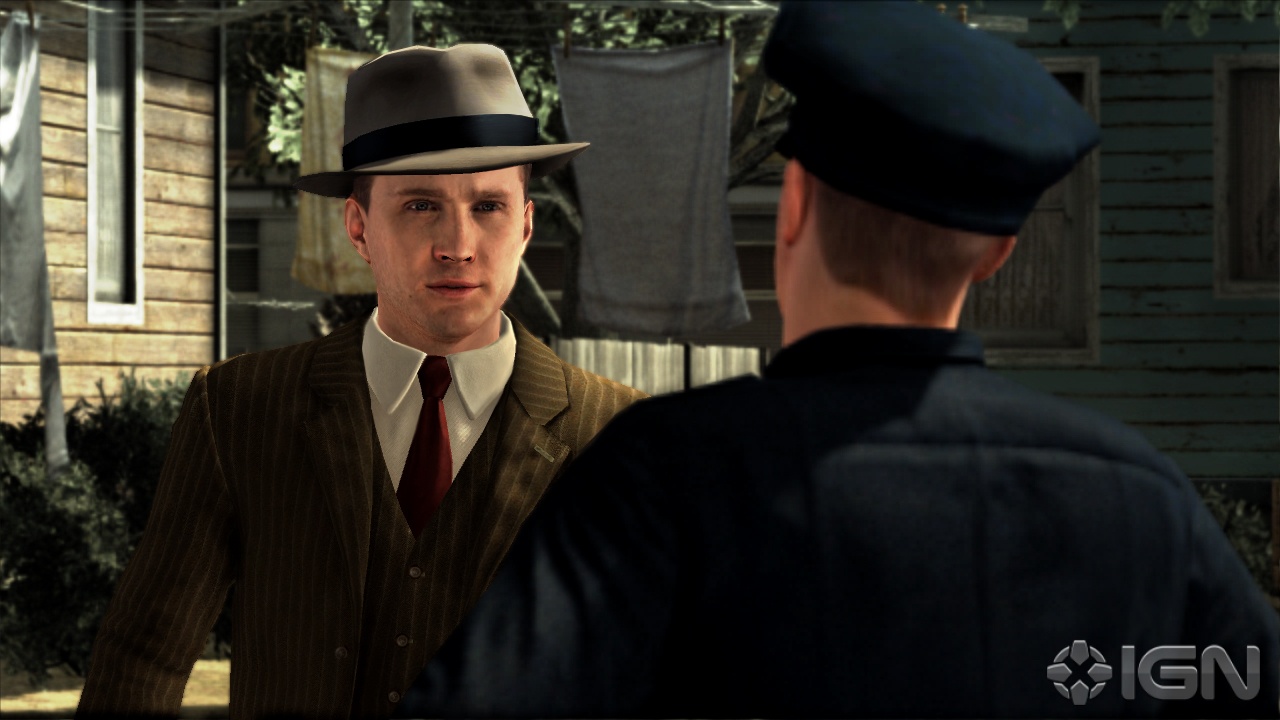 L A Noire Image Cole Phelps HD Wallpaper And Background