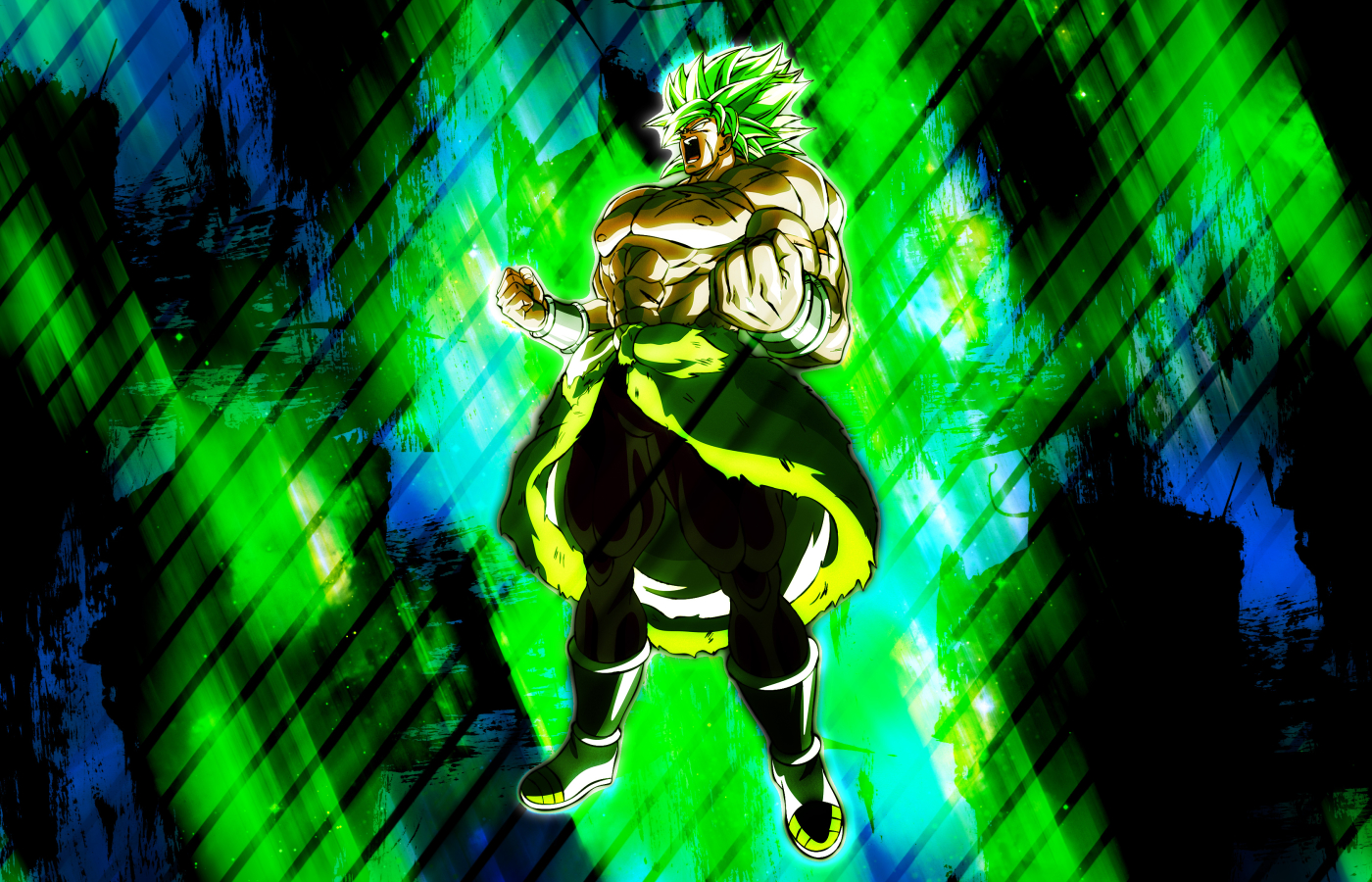 Unstoppable Broly 4k Resolution Wallpaper HD