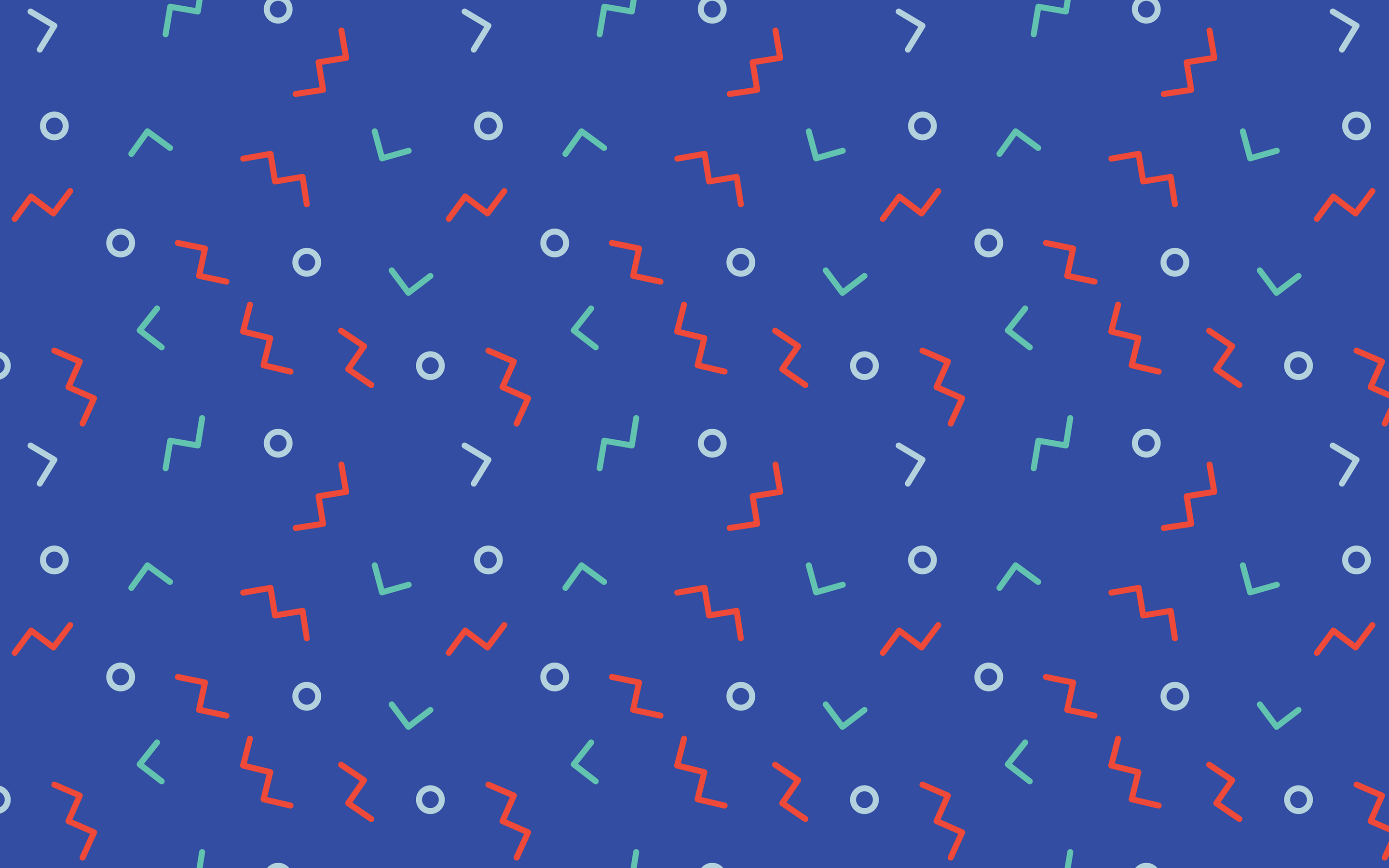 Memphis Abstract Style Laptop Full HD 1080p 4k Wallpaper
