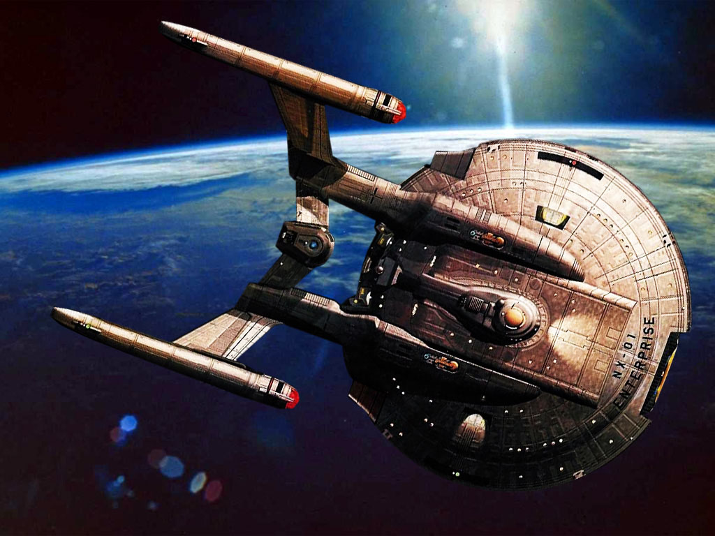 Star Trek Enterprise Puter Desktop Wallpaper