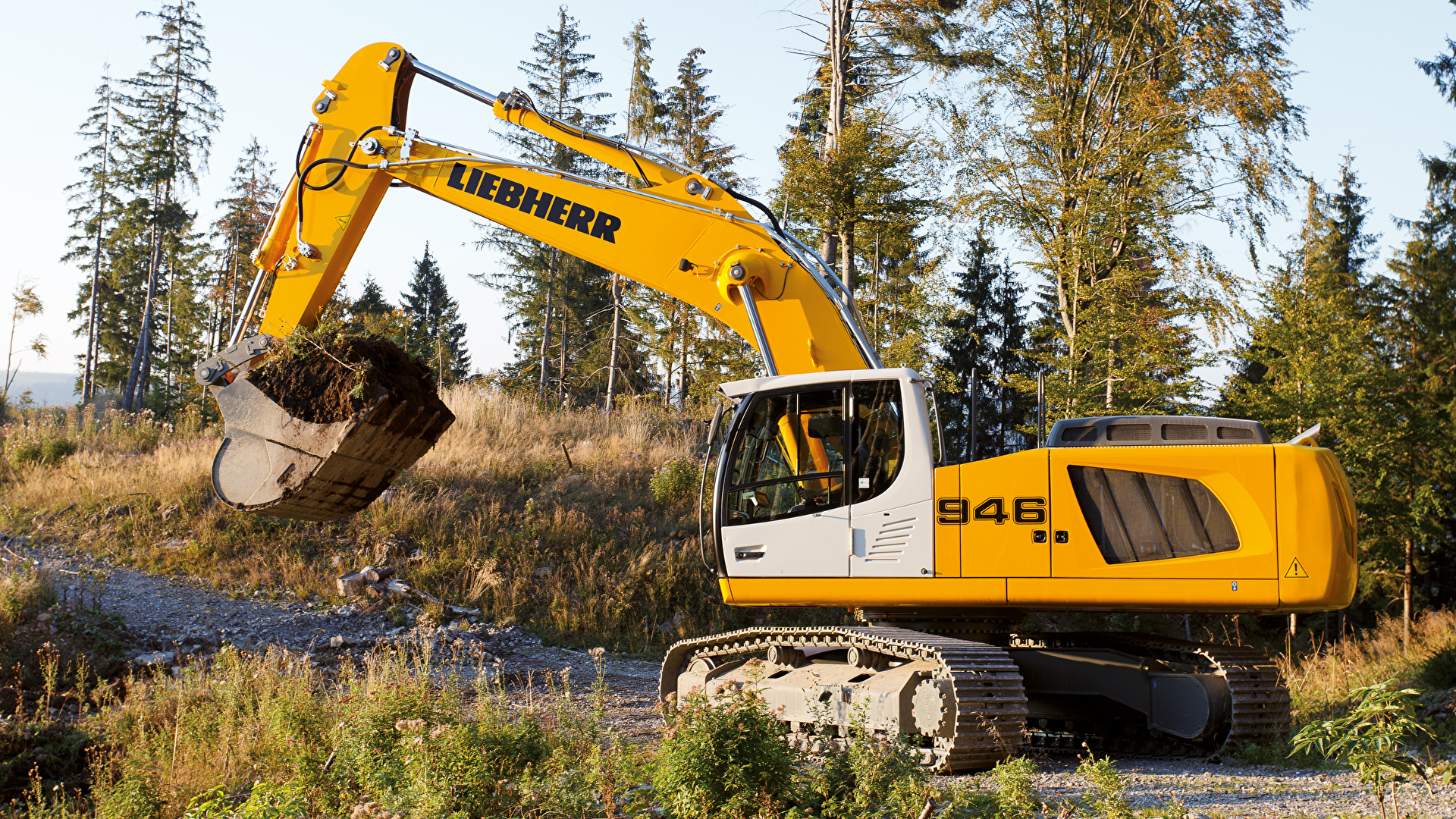 Desktop Wallpaper Excavator Liebherr R