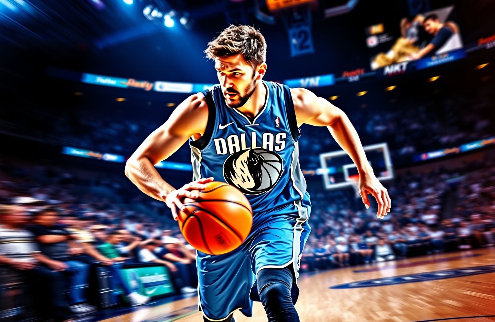 Luka Doncic Dallas Mavericks Wallpaper