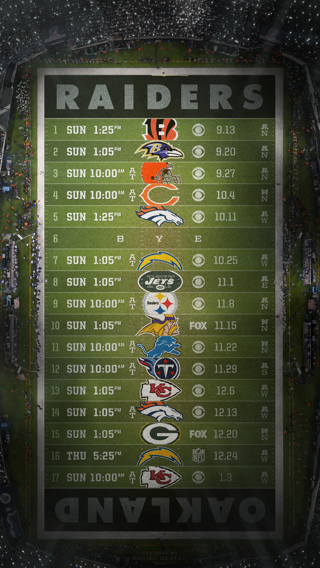 Free download 2015 NFL Schedule Wallpapers Page 7 of 8 NFLRT [1118x1987