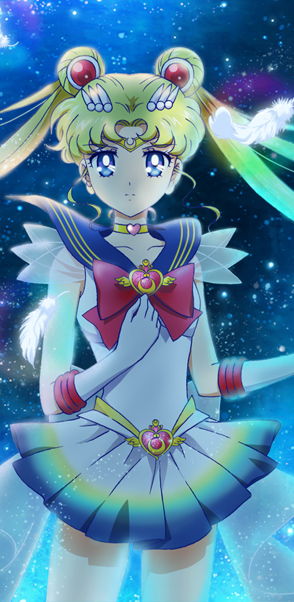 Hourly Usagi On Sailor Moon Eternal Wallpaper