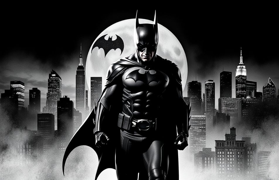Black And White Batman Wallpaper