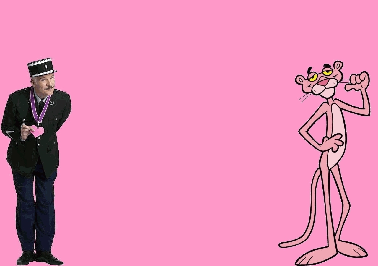 Steve Martin And Pink Panther Cartoons