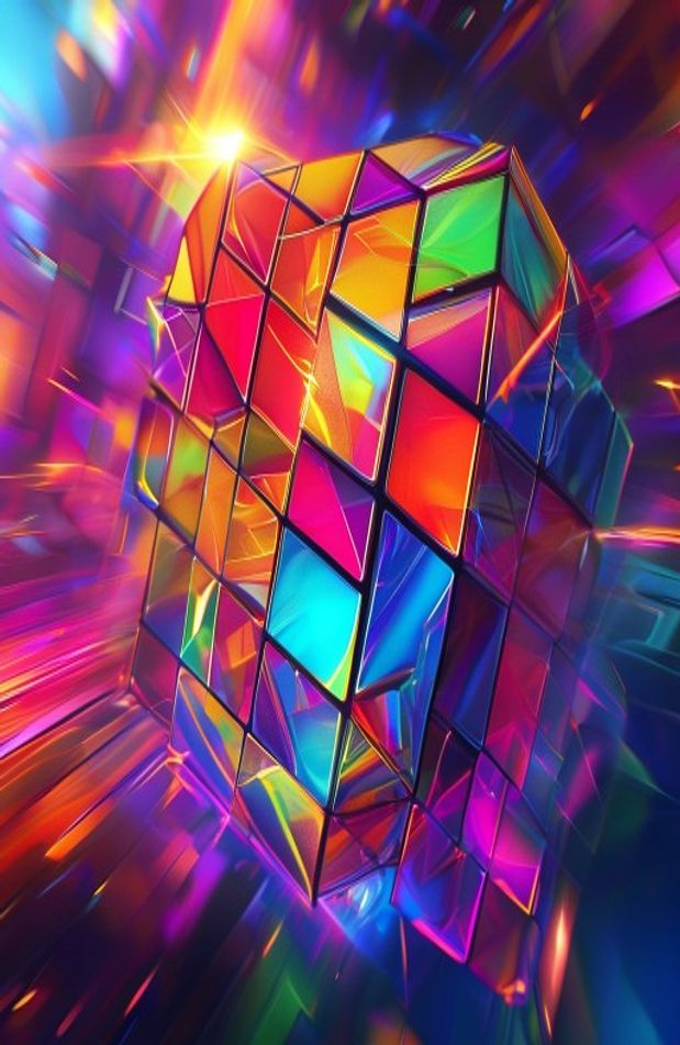 3d Wallpaper Rubix Cube