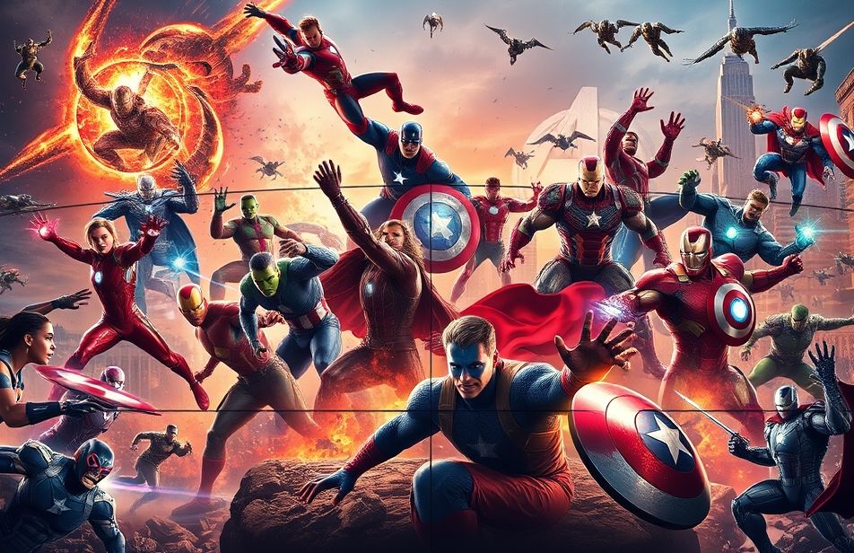Marvel Dual Monitor Wallpaper