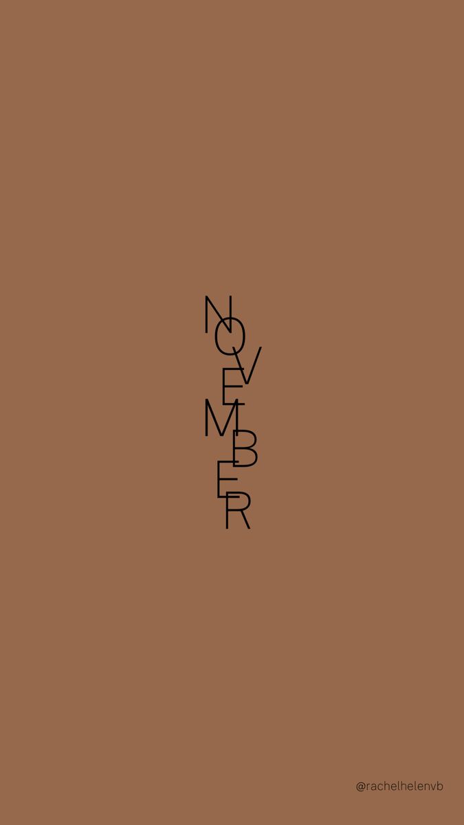 November iPhone Wallpaper