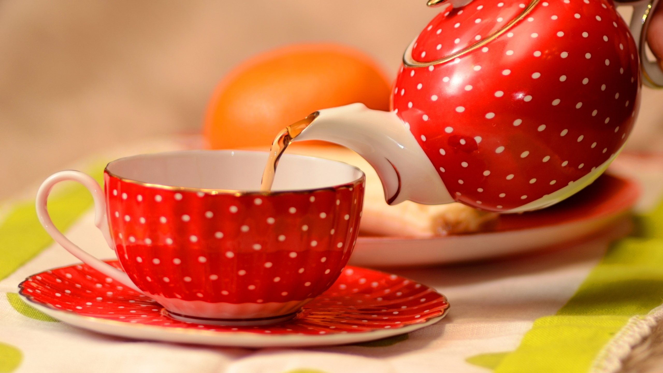 Lovely Cup Of Tea Wallpaper