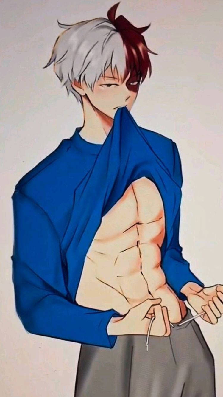 Crazy Anime Boy Wallpaper