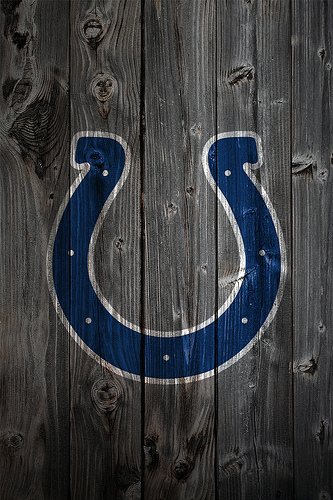 Indianapolis Colts Wood iPhone Background Photo Sharing