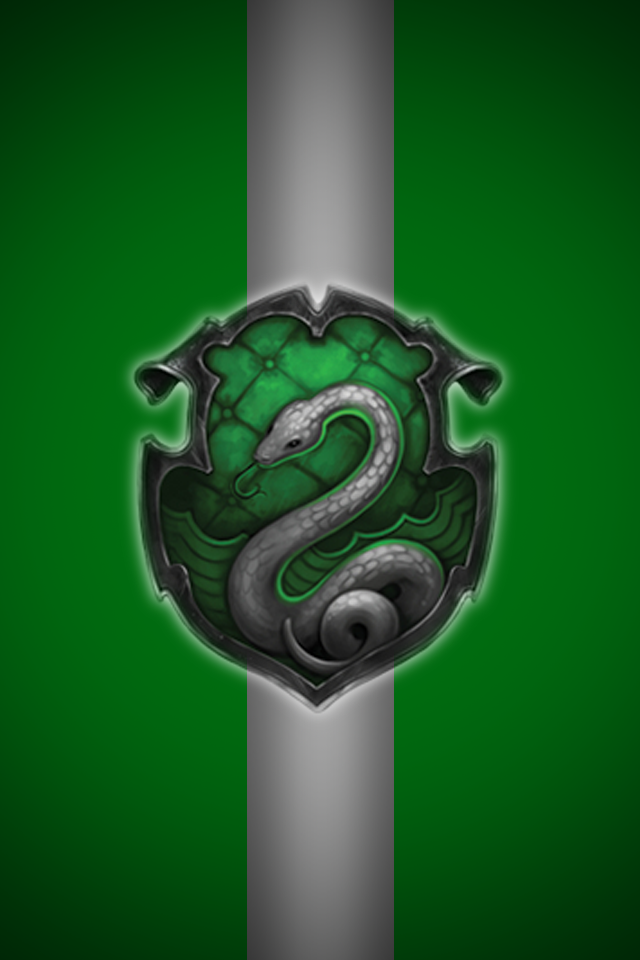 Slytherin iPhone wallpaper 2 by technoKyle 640x960