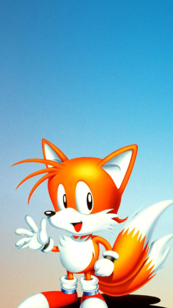 Classic Tails iPhone Wallpaper Sonic The Hedgehog Amino