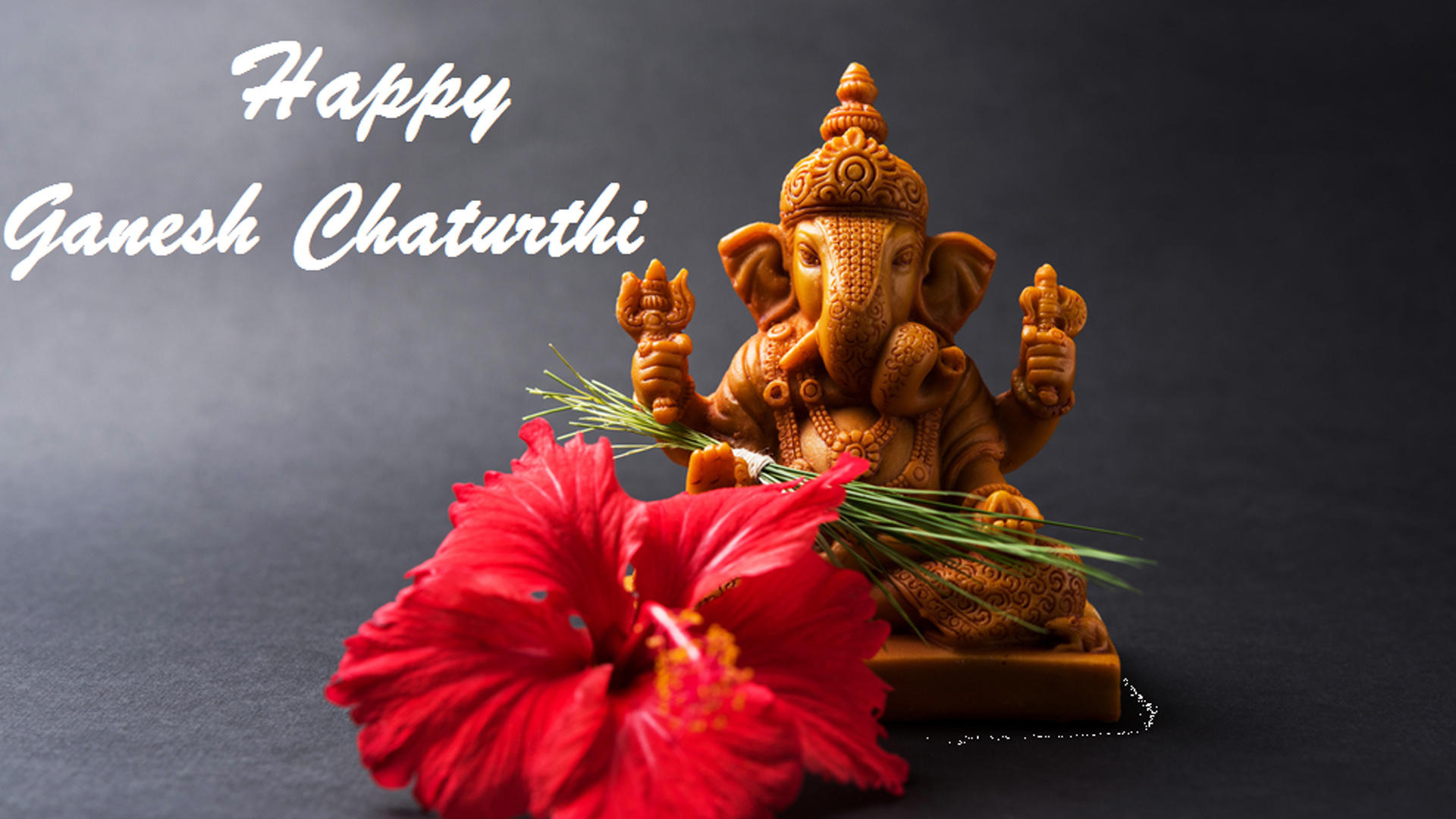 Happy Ganesh Chaturthi HD Wallpaper
