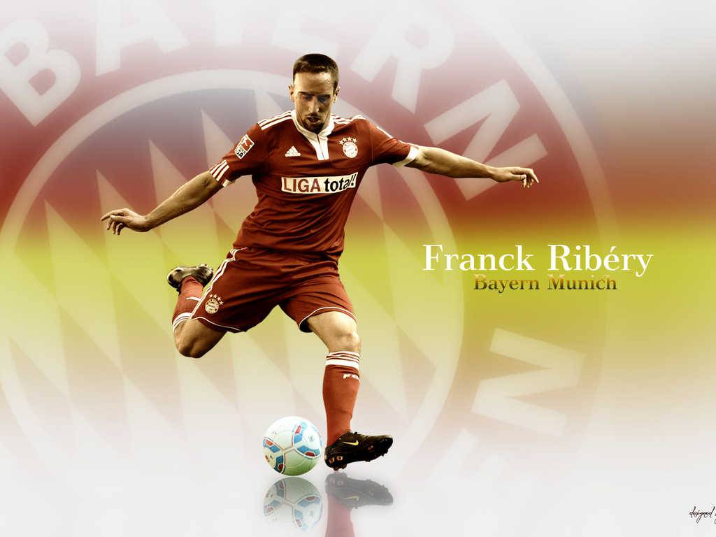 Franck Ribery Midfielder Wallpaper Football HD