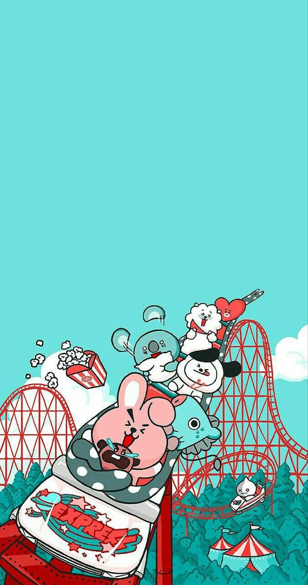 On Bt21 Wallpaper