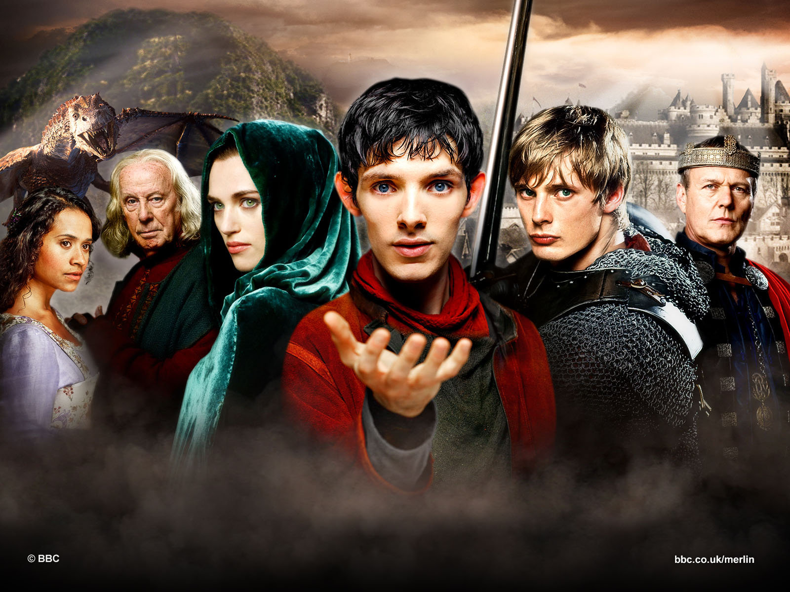 Tv Show Merlin Wallpaper Size More