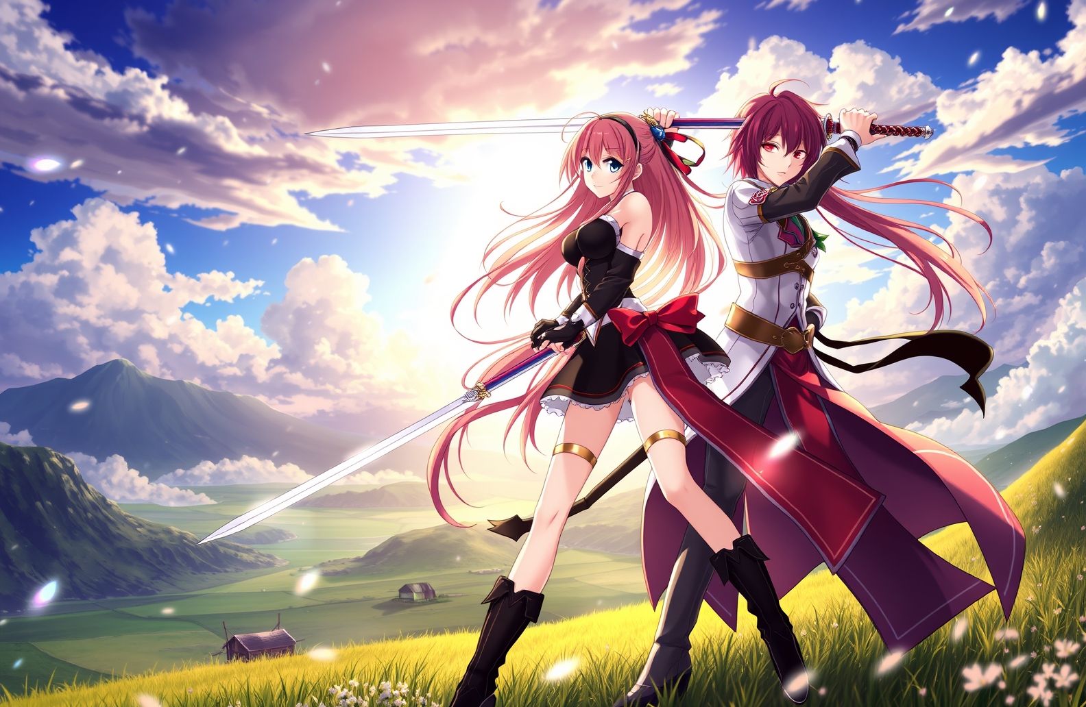 Asuna And Kirito Wallpaper
