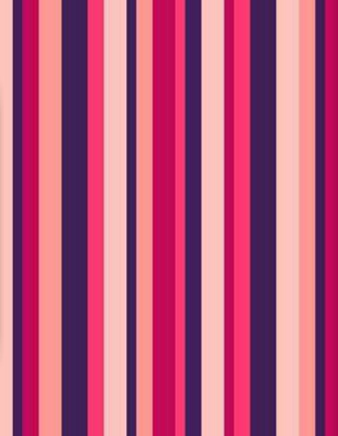 Pink Purple And Coral Stripes Screensavers
