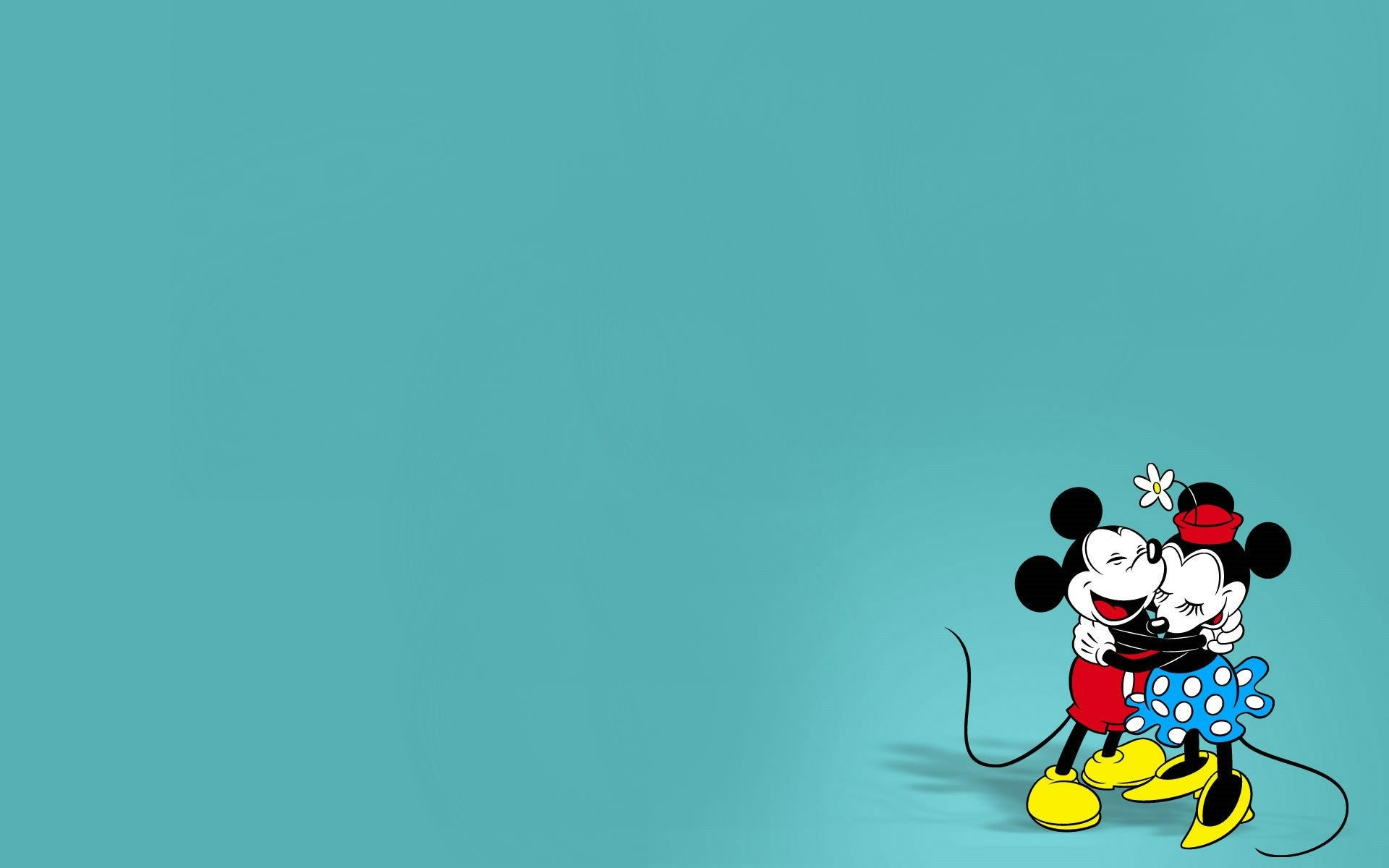 Mickey And Minnie Mouse Cartoon X Close