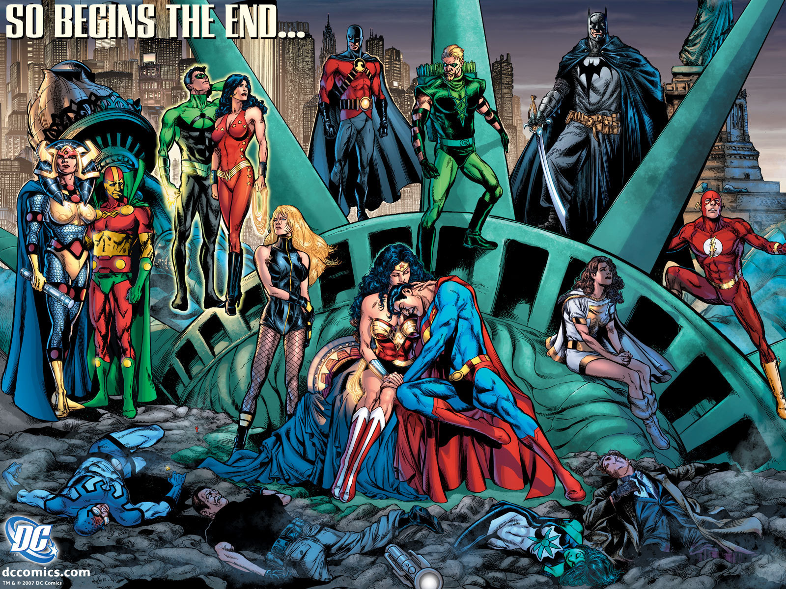 So Begins The End   DC Comics Wallpaper 4206733