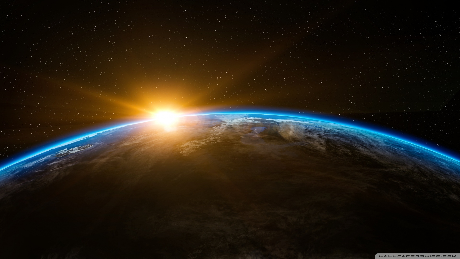 Earth Sunrise From Space 4k HD Desktop Wallpaper For Ultra