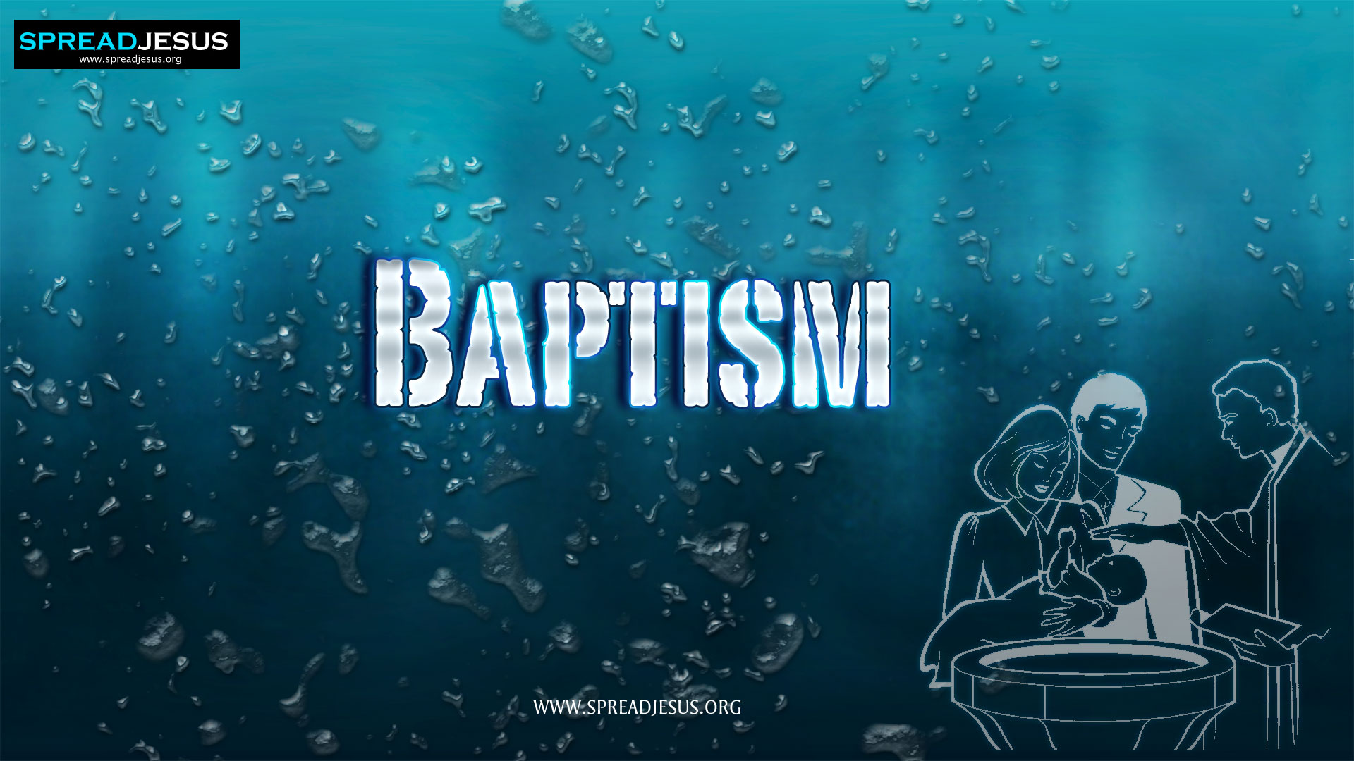 The Seven Sacrements Baptism Wallpaper HD Catholic Jpg