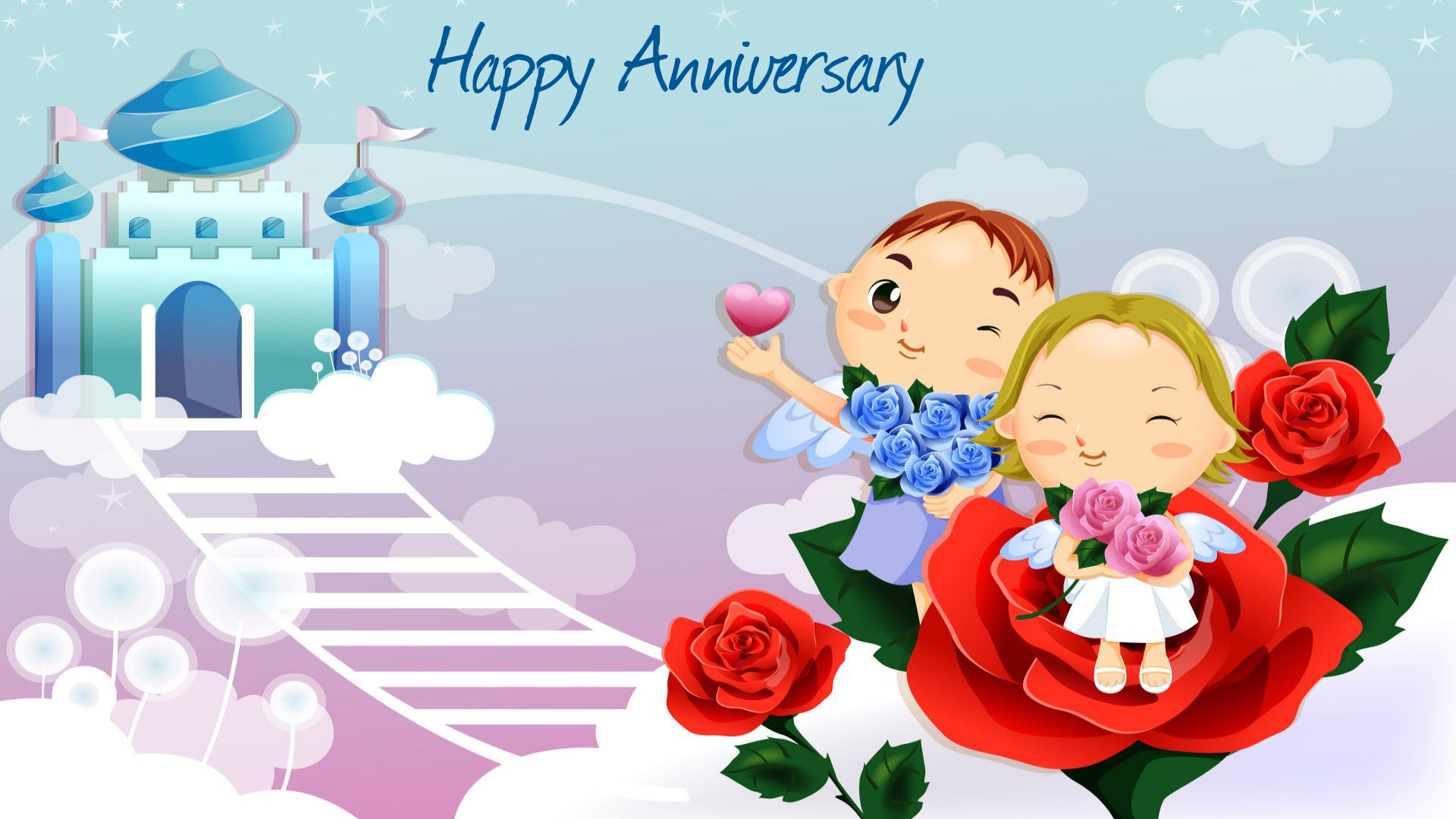 Anniversary Wishes Card Wallpaper For And Desktop Background